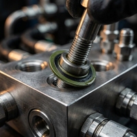 Jacey Professionelle Hydraulische Gebundene Dichtungsunterlegscheibe für Hochdruck-Rohrverschraubungen