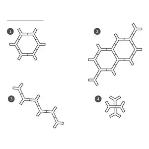Lampe suspendue LED modulaire 72W 4000K Blanc froid Luminaire rectangulaire pour plafond de bureau Bâtiment Noir Plastique Moderne Suspension - Product Image 6
