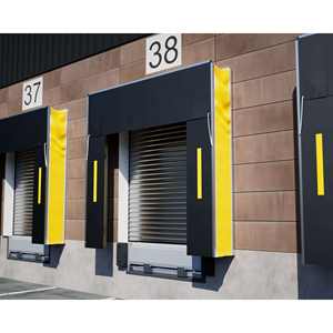 Sello Mecánico Duradero para Muelle SG.600 W3460xH3400xD600mm de Aluminio y PVC Amarillo/Negro, Mejora la Eficiencia de la Bahía de Carga, Hecho en Italia TM - Product Image 2