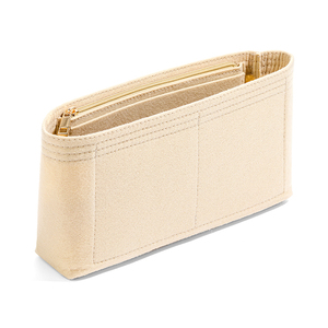 Handbag Tote <strong>Bag</strong> Organizer <strong>Insert</strong> Felt Purse <strong>Organiser</strong> <strong>Insert</strong> with Zipper Fit Toiletry Pouch - Product Image 1