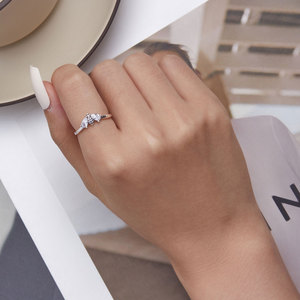 Bamoer <span class=keywords><strong>Anello</strong></span> in <span class=keywords><strong>Argento</strong></span> Sterling 925 con Zirconi Trasparenti a Forma di Ape, Delicato <span class=keywords><strong>Anello</strong></span> a Insetto per Donne, Regalo di Compleanno, Gioielleria Raffinata BSR307 - Product Image 5