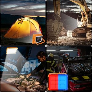 Wholesale <b>Solar</b> Waterproof Outdoor <b>Portable</b> Emergency USB Charging LED Camping Lamp High Power Courtyard Lights Floor Stand - Product Image 6