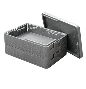 Caja de Almacenamiento de Espuma EPP para Supermercado DFS01, Caja de Aislamiento Térmico para Compras, Caja de Espuma EPP para Mariscos - Product Image 3