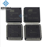 JQW AT89C51ED2 AT89C51ED2-UM AT89C51ED2-SLSUM Nuevo Microcontrolador Original de 8 Bits, Circuito Integrado Flash PLCC44, Componente Electrónico, Precio Real