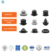 Connecteur en silicone médical résistant à la poussière et aux températures, en silicone de platine, conforme à la norme ISO13485, bouchon en caoutchouc, embout en caoutchouc