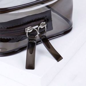 Wholesale Custom Logo <b>Transparent</b> Clear PVC <b>Makeup</b> <b>Bag</b> Cosmetic Pouch Skincare Toiletry Travel <b>Bag</b> - Product Image 4