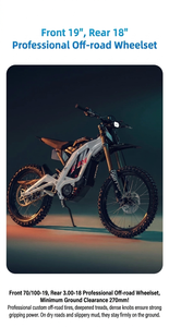 Bicicleta Eléctrica <span class=keywords><strong>Enduro</strong></span> Ligera de 59 kg, Surron 10kW 72V, Batería de 35Ah, 295 Nm de Torque, GPS, Conectividad T-Box APP, Motocicleta Todoterreno - Product Image 4