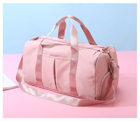 Sac de voyage et de sport pliable en polyester avec fermeture éclair, anti-odeur, pour femme, idéal pour le yoga, la gym, les week-ends et la danse, design tendance et personnalisé