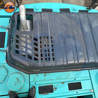 Excavatrice Kobelco Sk200-8 d'occasion, d'origine japonaise, 20 tonnes, faible nombre d'heures, diesel, sur chenilles, hydraulique, en bon état, à vendre