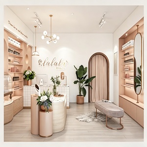 Muebles de exhibición para perfumes, vitrina para tienda de cuidado de la piel, estantes de exhibición de cosméticos, decoración comercial para tiendas, diseño de interiores. - Product Image 1