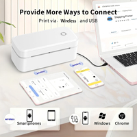 Imprimante de codes-barres Marklife X4 pour bureau et courrier d'entreprise, dossiers et expédition de colis, USB/sans fil, ROHS