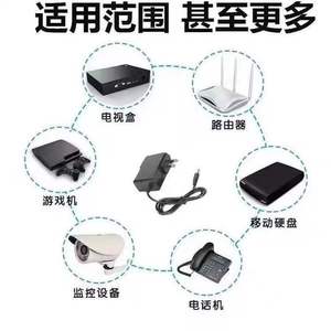 Jingruian <b>Power</b> <b>Adapter</b> 12V 1A DC Output For <b>Us</b> Standard Devices - Product Image 4