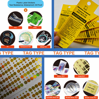 Etiquetas de Embalaje de Alimentos de Diseño Superior, 10 ml, Resistentes al Agua y a los Arañazos, Material PP, Cajas con Etiqueta de Cuello Holográfica, Ingredientes, Champú