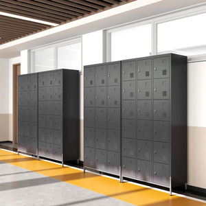 15 Door Gym Locker Metal Lockers Staff <b>Clothes</b> Storage Cabinet <b>Cupboard</b> Employee Steel Wardrobe Locker with Leg - Product Image 2