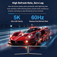 Moniteur haute résolution pour le jeu et les designers 27'' Fast IPS 2K 4K 5K QHD
