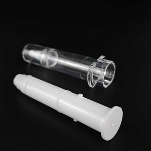 Botella Cosmética sin Aire en Forma de Jeringa de Color Blanco de 5 ml, 10 ml y 20 ml para Crema de Ojos, Tubo de Inyección, Botella Cosmética tipo Jeringa - Product Image 4