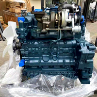 Ensemble moteur diesel d'origine Kubota V3307-DI-T 54,6 kW 2600 tr/min 4 cylindres turbo V3307 pour excavatrice Bobcat