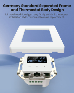 Termostato inteligente Avatto Tuya Wifi Fussbodenheiz, controlador remoto de temperatura de caldera de Gas para Google Home Alexa Wlan termostato - Product Image 2