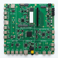Kit de carte de circuit imprimé pour ventilateur de plafond AC/DC 60W avec télécommande, carte mère verte pour ventilateur de plafond BLDC, contrôleur de ventilateur de plafond