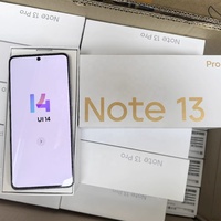 Version Globale Double SIM Android Téléphone d'occasion Original pour Redmi Note 13 Pro 5G 128 Go 6,67 Pouces Débloqué Téléphone Portable de Seconde Main