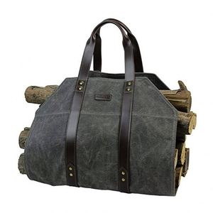 Échantillon Gratuit Offres Spéciales Sacs à Bois de Chauffage Imperméables en Toile Cirée 16 oz pour Gros Paquets de Bois - Product Image 4