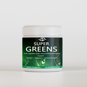 OEM Private Label <b>Super</b> Greens Powder - Immune Support & Digestion Aid for Daily Energy Dietary Supplement - Product Image 1