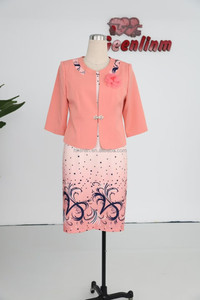 Robes de cérémonie élégantes pour femmes, tendance, à manches courtes, col en V, imprimées, style africain, décontractées, pour chœur, grandes tailles - Product Image 4