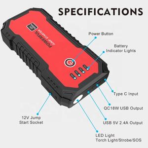 Batería Externa Portátil Multifunción Cardweb CR-S901 de 20000mAh con Arrancador de Coches y Carga Rápida para Vehículos - Product Image 4