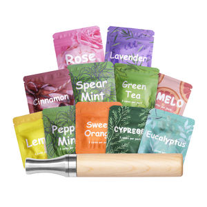 Edelstahl aufhören zu rauchen Patch Aids Kräuter Stress abbau Nic Free Metall Minze Nasen inhalator Vapor izer Anti Angst Halskette - Product Image 1