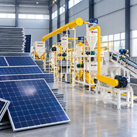Équipement d'extraction métallique pour panneaux photovoltaïques monofaciaux à structure anti-brouillage pour l'augmentation des revenus