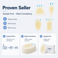 Pansements respirants pour la protection des pieds, patchs hydrocolloïdes élastiques pour les ampoules, pour la randonnée et la course sur sentier