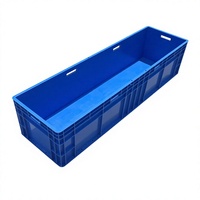 Caisses de stockage industrielles en PP Euro de 600x400x330 mm, empilables, en plastique, écologiques, durables, caisses à homards en plastique