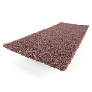 Top Sale Made in Italy Hardware Satin Finish Round Disc Non Woven <b>Abrasive</b> Pads Use for Paint Buffing - Product Image 1
