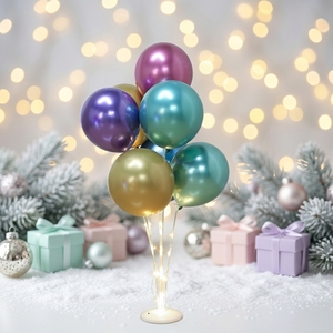 Kit Supporto per Palloncini da Tavolo per Decorazioni di Feste di Compleanno e Matrimoni, Arco di Palloncini con Supporto LED per Feste - Product Image 1