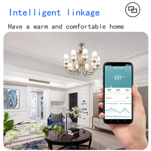 ZB-AIR-1 Tuya Zigbee Moniteur intelligent de la qualité de l'air, détecteur de gaz VOC HCHO PM2.5, thermomètre hygromètre 6 en 1, gestionnaire d'air domestique - Product Image 4
