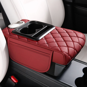 <span class=keywords><strong>Oasis</strong></span> nueva caja de reposabrazos de coche de cuero multifuncional soporte de pañuelos bolsa de almacenamiento portavasos de agua integrado cuatro en uno frontal - Product Image 5