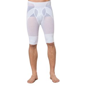 Pantaloncini per il controllo della pancia da <span class=keywords><strong>uomo</strong></span> vita alta dimagrante Shapewear addome pancia piatta Body Shaper intimo per <span class=keywords><strong>gambe</strong></span> - Product Image 2