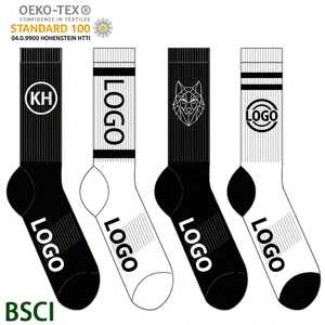 Chaussettes Personnalisées en Coton Ras Du Cou pour Hommes <span class=keywords><strong>avec</strong></span> Broderie, Créez Votre Propre <span class=keywords><strong>Motif</strong></span> et Logo - Product Image 4