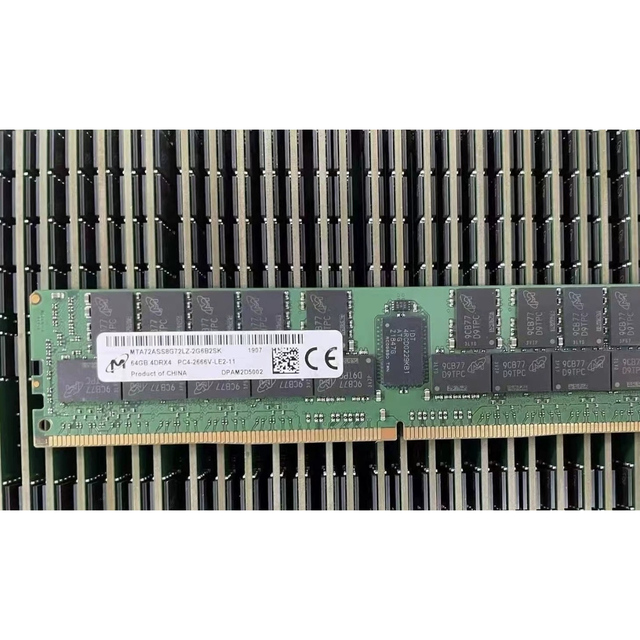 32G 64G DDR4 2400 2666 2933 3200mhz RDIMM Server Memory ECC