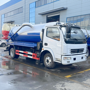 Camion d'aspiration de boues Chengli 4x2 8 tonnes Euro 3, diesel, collecteur d'eaux usées, vente directe d'usine - Product Image 6