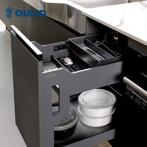 현대 작풍 작은 주문 광택이 없는 싼 가정 내각 회의 부엌 찬장 - Product Image 6