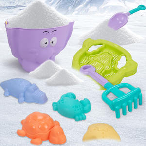 Vente en gros de seau en forme d'hippopotame jouets de sable de plage jouets colorés d'été de plage en plein air jouets d'eau pour enfants de haute qualité pour enfant - Product Image 1