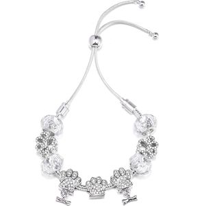 بيع بالجملة مجوهرات لامعة من Fen di ، سوار معصم فراشة محفور حسب الطلب ، أساور مطلي بالتيتانيوم ، مطلي بمادة IP & PVD ، نيكل وسبائك خالية من الرصاص - Product Image 2