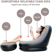 Paresseux pouf canapés couverture chaise pas de remplissage chaise longue siège pouf pouf bouffée canapé Tatami salon lit gonflable de haute qualité