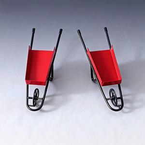 Accesorios para <span class=keywords><strong>casa</strong></span> <span class=keywords><strong>de</strong></span> <span class=keywords><strong>muñecas</strong></span> en miniatura, remolque pequeño <span class=keywords><strong>de</strong></span> hierro forjado rojo, escena <span class=keywords><strong>de</strong></span> plantación al aire libre, artesanía <span class=keywords><strong>de</strong></span> plástico - Product Image 3