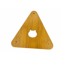 Balle à gratter écologique pour chat en forme d'éléphant, panneau latéral en bois, accessoire pour arbre à chat, ensemble de 2 pièces pour usage intérieur