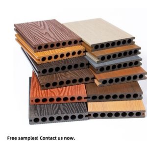 Tarima de Madera y Plástico Compuesto de Diseño Moderno y Baldosas para Piso, Resistentes al Agua, para Terrazas Exteriores - Product Image 4