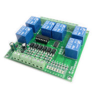 Module de relais 6 voies 220V à verrouillage automatique, interrupteur de point d'interverrouillage haute stabilité, amplification de contact 10A, application Baixinda