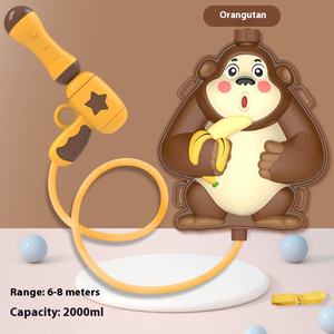 Sac à dos pour enfants <span class=keywords><strong>de</strong></span> dessin animé mignon avec pistolet à eau en plastique coulissant pour l'amusement en plein air et l'approvisionnement en décrochage du marché nocturne - Product Image 6