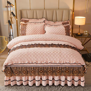 Avrupa Saray Tarzı Bordo Prens 4 Parça Yorgan Yatak Örtüsü - Product Image 4